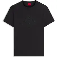 HUGO Regular fit t-shirt met ronde hals model 'Damacia_10'