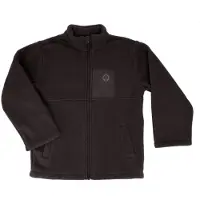 Maximo - Kid's Fleece Jacke m. Taschen - Fleecevest 134/140, zwart