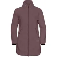 Jack Wolfskin - Women's High Curl Coat - Fleecevest XS, purper