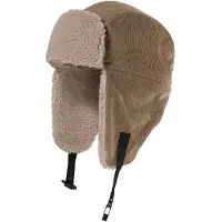 Maximo - Boy's Fliegermütze - Muts 55-57 cm, bruin