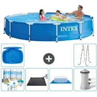 Intex Framezwembad, rond - 366x76 cm - 7-delig, model S21010