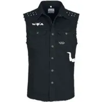 Wacken Open Air Bodywarmer - Wacken - S tot 3XL - voor Mannen - zwart - Maat L