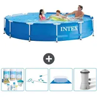 Intex Framezwembad, rond - 366x76 cm - 5-delig, model S21008