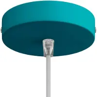 Creative Cables Conical Metalen Cilindrische Lamp Plafondrozet Kit