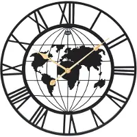 AMS - 9702 - Wandklok - Quartz - 60 cm