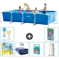 Intex Rechthoekig zwembad - 450x220x84 cm - 5-delig, model S7