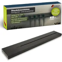 Schwaiger MSLS0500 - Modulaire stroomrail, 0,5 meter, zwart
