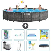 Intex Prism Frame Zwembad, rond - 549x122 cm - 7-delig, model S550