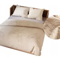 MARKIZETA HOME Luxe Katoen Satijnen Dekbedovertrek Set 200x220cm Beig Bruin