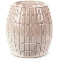 Eurofirany Decoratieve Kaarsenhouder Edna 13x15 cm Crème Keramiek