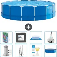 Intex Framezwembad, rond - 457x122 cm - 7-delig, model S610