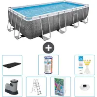 Bestway Power Steel Rechthoekig - 549x274x122 cm - 6-delig - Model S622