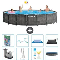 Intex Prism Frame Zwembad, rond - 549x122 cm - 7-delig, model S583