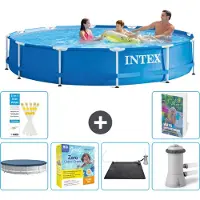 Intex Framezwembad, rond - 366x76 cm - 5-delig, model S60