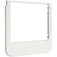 Hager Berker Design Frame - Afgerond - Polair Wit Glanzend - WD1121 [2 stuks]