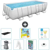 Bestway Power Steel Rechthoekig - 488x244x122 cm - 6-delig - Model S526
