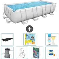 Bestway Power Steel Rechthoekig - 488x244x122 cm - 6-delig - Model S529