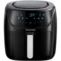 Russell Hobbs XXL Family Rapid Digitale Friteuse 8L [Compacte behuizing |7 Kookfuncties |10 Programma's] Energiebesparend, Max 220C