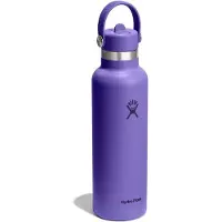 Hydroflask - Standard Flex Straw Cap - Isoleerfles 621 ml, purper
