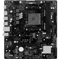 Asrock B550M-P Moederbord Socket AMD AM4 Vormfactor Micro-ATX Moederbord chipset AMD B550