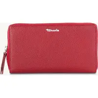 Tamaris Portemonnee 'Amanda' cranberry / wit