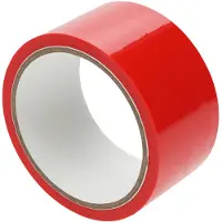 Ouch! - zelfklevende bondagetape (rood) - 20 m