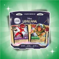Heartforcards Disney Lorcana TCG Set 12: Wilds Unknown, startpakket voor 2 spelers, Engelstalig – 2 speelklaar dekken + beschermende verzendverpakking