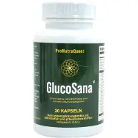 Keine Eigenmarke GlucoSana – 30 capsules met chroom, vitamine C, vitamine D en magnesium