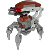 LEGO Minifiguur: Droideka (Vernietigingsdroid) - Platte, zilverkleurige armen (sw0441a)
