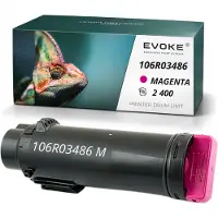 Evoke compatibele tonercartridge voor de Xerox 6510 M / X6510M printer, magenta, 2400 pagina's, compatibel met 6510, 6510V_N, 6510V_DN, 6515V_DNI