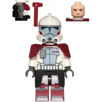 LEGO Minifiguur: Clone ARC Trooper met hamer, Rancor Battalion (Fase 2) (sw0377)