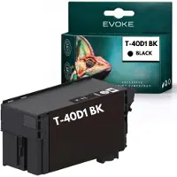 Evoke -patronen, compatibel met de Epson-printer T40D1 C13T40D140, zwart, 90 ml, compatibel met SureColor SC-T2100, T3100, T3100M, T3100N en T5100