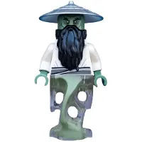 LEGO Minifiguur: Meister Yang met baard en hoed – Ninjago (njo0254) – nieuw