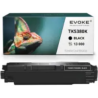 Evoke tonercartridge, compatibel met de Kyocera-printer TK5380 K 1T02Z00NL0, zwart, opbrengst: 13.000 pagina's, compatibel met ECOSYS MA4000cifx en MA4000cix