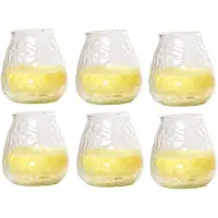 Cosy & Trendy Lowboy Kaarsen - Buitenkaarsen - Citronella Kaarsen ø 10 cm - 6 stuks