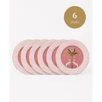 Pip studio La Majorelle Borden - Gebaksbordjes - Bordenset - Servies set van 6 - 17cm