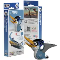 Eugy 3D Puzzel - Ptero - Prehistorie - Duurzaam - Verzamel Ze Allemaal - 6 Jaar