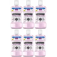 Listerine 6x Mondwater Total Care Mild Mint Alcoholvrij 500 Ml