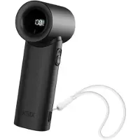 Ksix Airgo Turbo: Draagbare ventilator, transparant, one size / EU-stekker, 220V, transparant, one size
