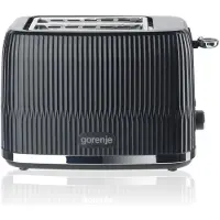 Gorenje Broodrooster | Model: T850DPB | Aantal sleuven: 2 | Materiaal behuizing: Kunststof | Kleur: Zwart