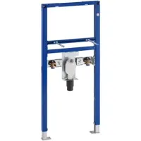 Geberit GE Duofix element voor water- en afvoer, 112 cm, staande wastafel met verborgen sifon