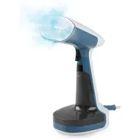 Domo DO1154S, Handheld stoomreiniger, 0,22 liter, 0,01 minuut, Zwart, Blauw, Wit, Knopbediening, 30 gram/minuut