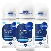 Nivea 3x Deodorant Roller Derma Control Defend 50 ml