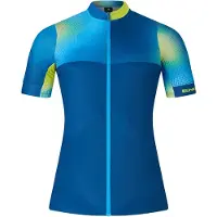 Endura Functioneel shirt 'Bitmap Block' blauw / limoen