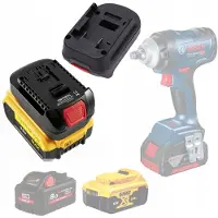 Rosfix Adapter Vervanging DM18BSL - Universele Accu-Adapter met USB 5V 2,1A - Geschikt voor Bosch, DeWalt