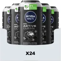 Nivea 24x Shampoo & Douchegel 3in1 Active Clean 250 Ml