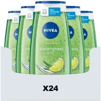 Nivea 24x Douchegel Lemongrass & Oil 250 Ml