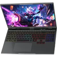 Blackview GamiBook 16 Gaming Laptop - 16 inch Full HD - 16 GB DDR4 - 512 GB SSD Intel N6000 - WiFi 6 Windows 11 Pro Notebook - Intel Graphics - Grijs