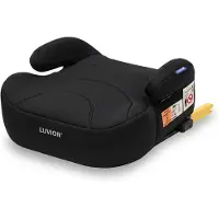 Luvion Apex ISOFIX Eclipse Black – Zitverhoger Auto met ISOFIX – Stoelverhoger – Booster Seat – UN R129 – 125-150 cm – 7 t/m 12 jaar – Zwart