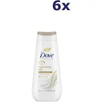 Dove 6x Douchegel - 225ml - nourishing silk